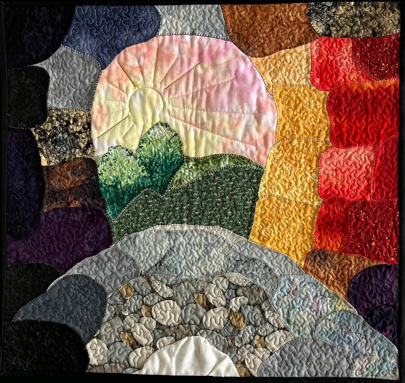 In the Morning quilt by Gloria J. McPherson