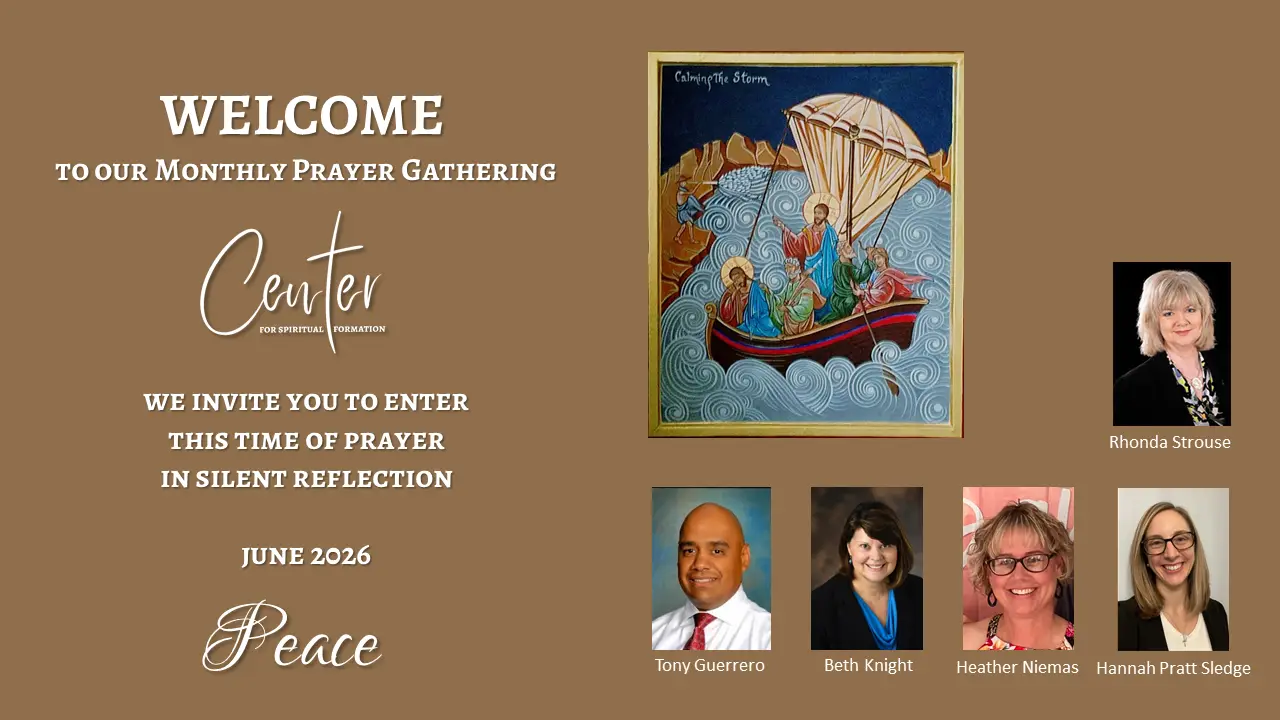 Welcome to our monthly prayer gathering for June 2026